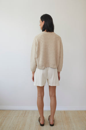 Ripple Bomber in Almond - Wol Hide