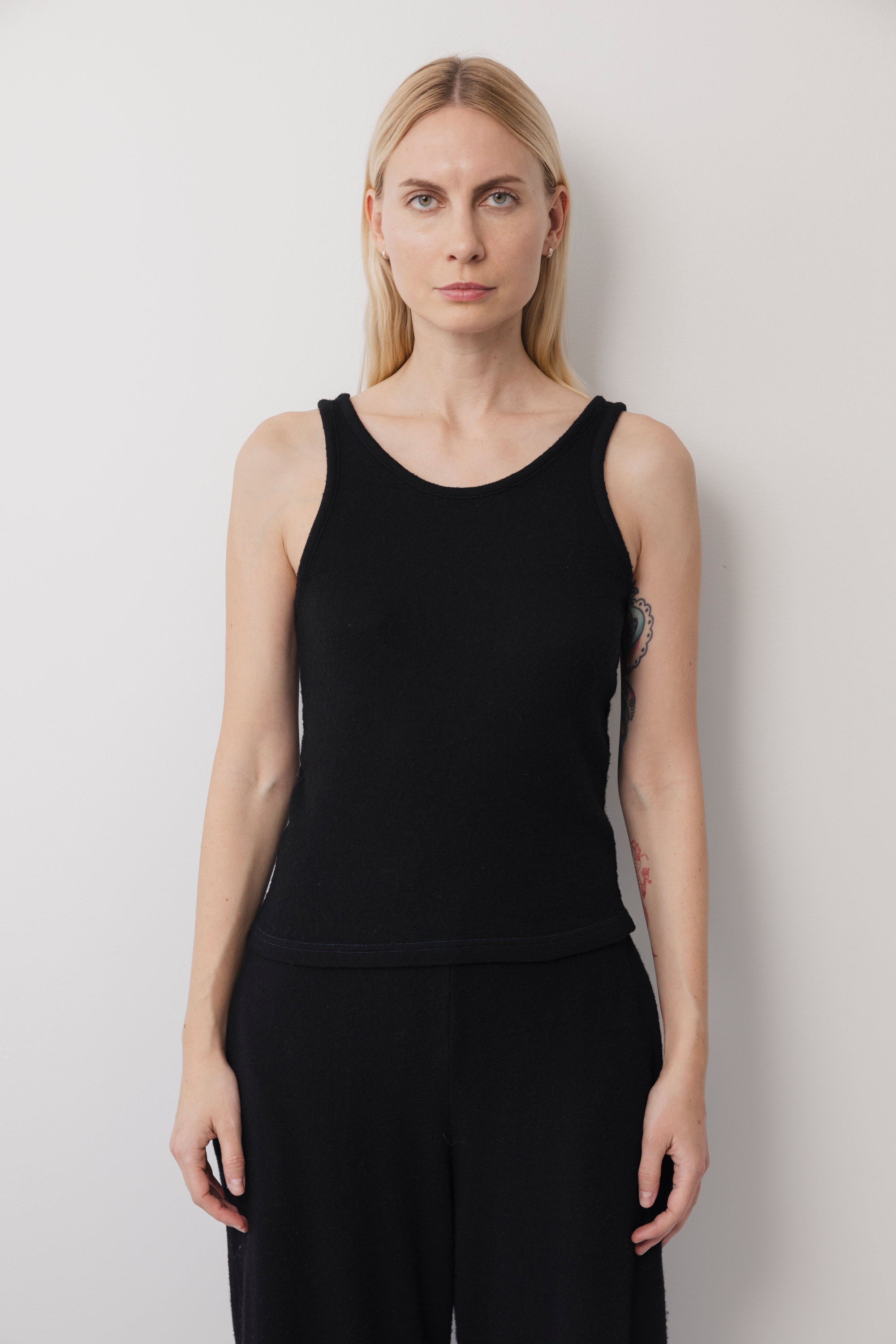 Wool Tank in Onyx - Wol Hide
