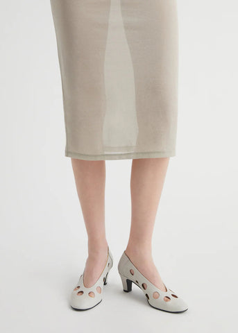 Uma Dot Pump in White - Paloma Wool