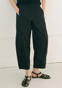 Alba Twill Pant in Onyx - Shaina Mote