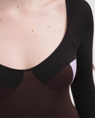 Long Sleeve Body with Bra - Baserange