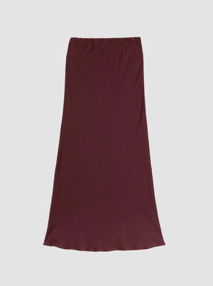 Dydine Skirt in Burgundy - Baserange