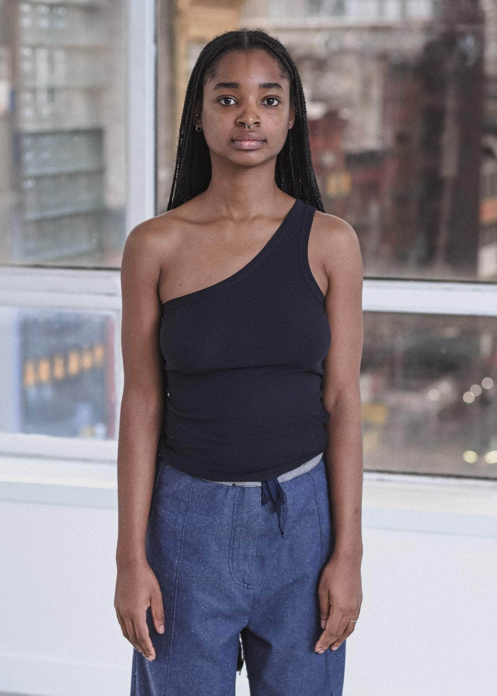 Speck Top in Murano Navy - Baserange
