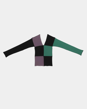 Teak Long Sleeve Tee in Multi - Baserange