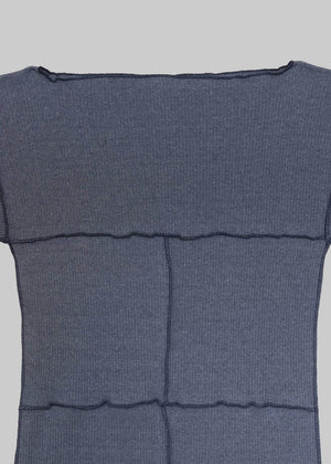 Cinder Long Sleeve Tee in Dark Denim - Baserange