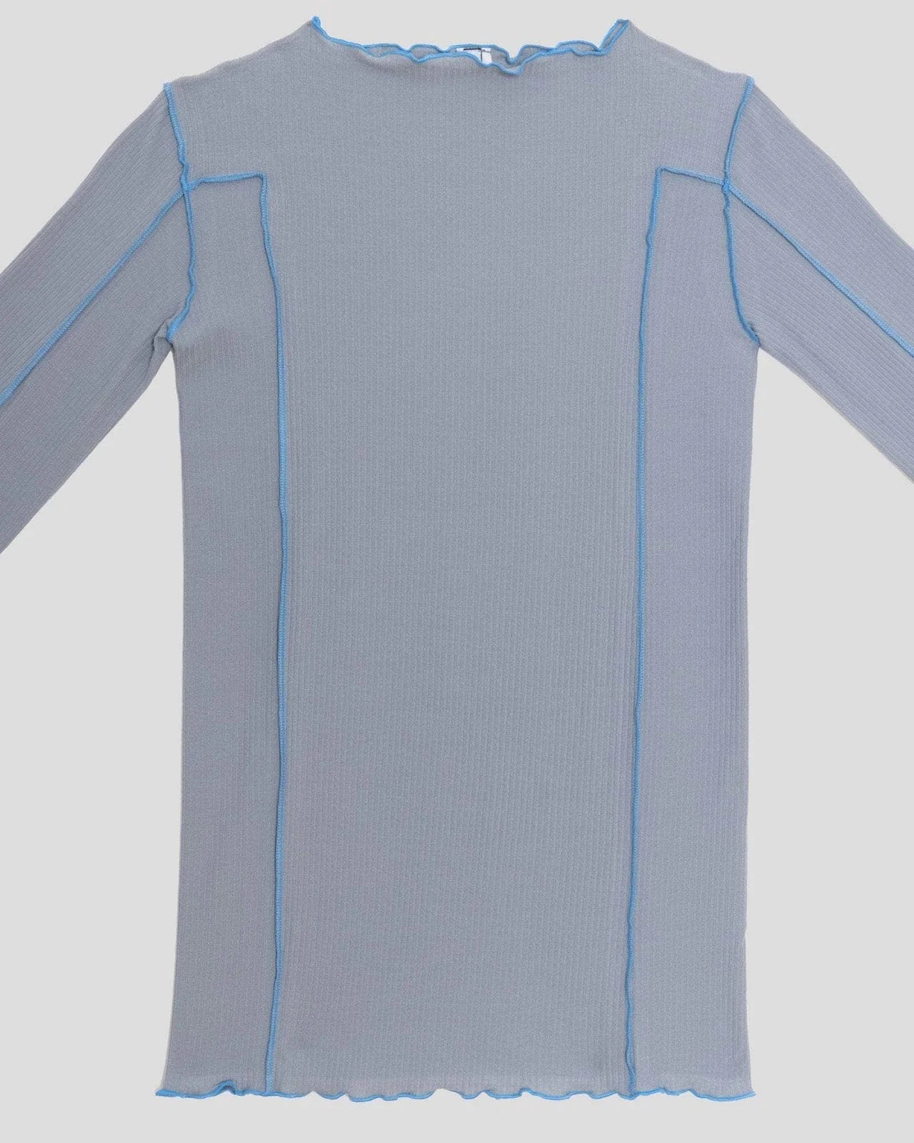 Omato Long Sleeve Tee in Bow Blue - Baserange