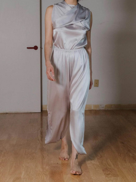【関税込み】Baserange ブルー Claude ラウンジパンツ Baserange: Blue Claude Lounge Pants | SSENSE