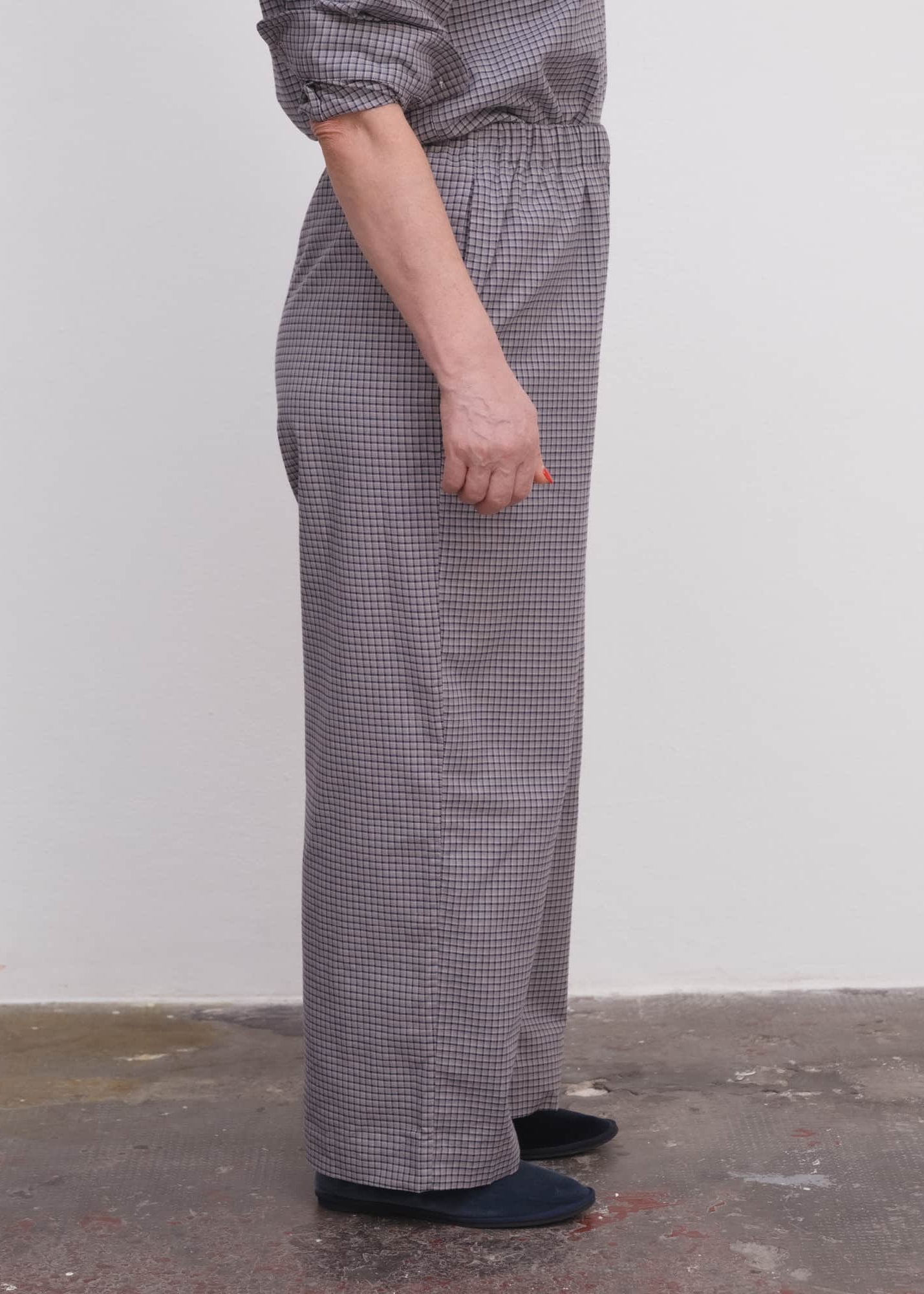 Baserange ベースレンジ CLAUDE PANTS チェック Claude Pants in Consul Check - Baserange | Lovecraft – Lovecraft