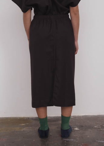 Dadar Skirt in Black Brown - Baserange