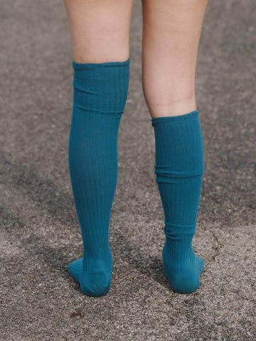 Rib Over Knee Socks - Baserange