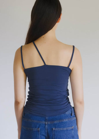 Nida Tank in Preston Blue - Baserange