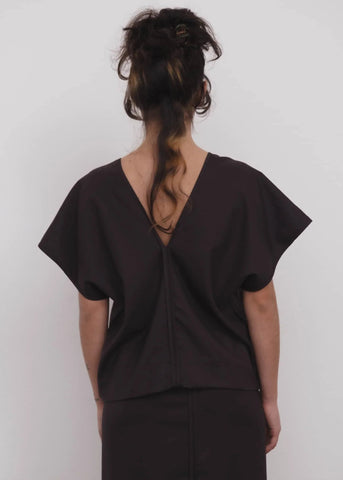 Dadar Top in Black Brown - Baserange