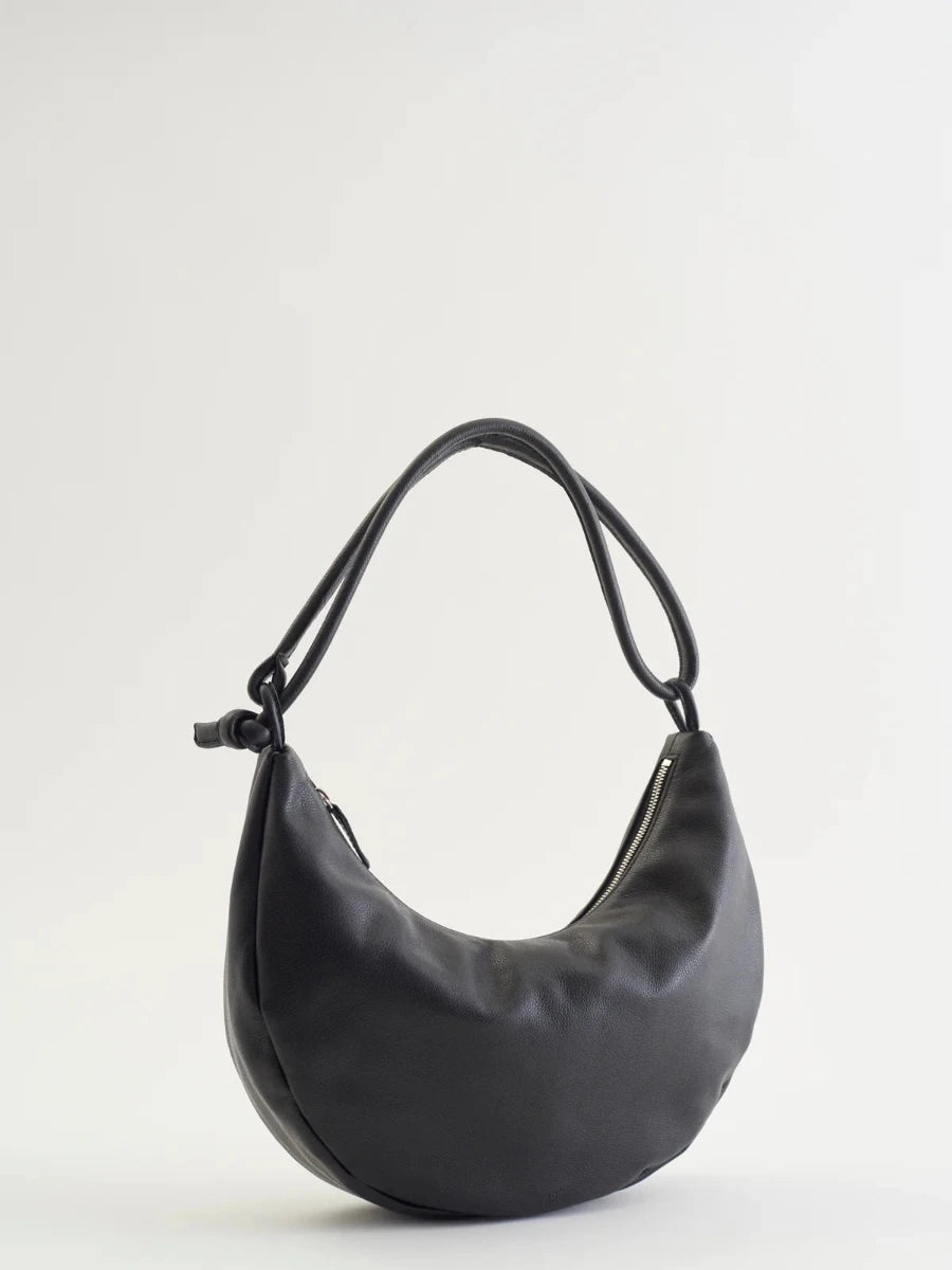 Large Bow Bag in Black - Are Studio