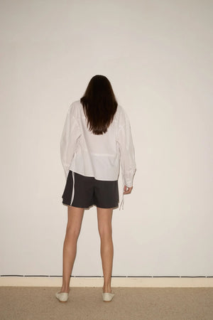 Room Shirt in Pacific Stripe - Deiji Studios