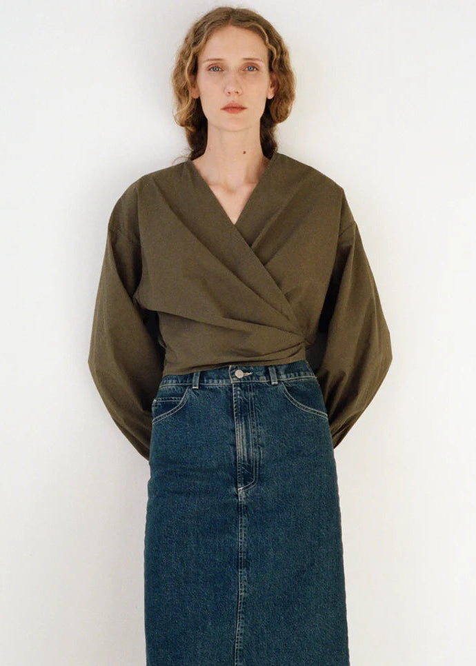 Giverny Blouse in Umber - Shaina Mote