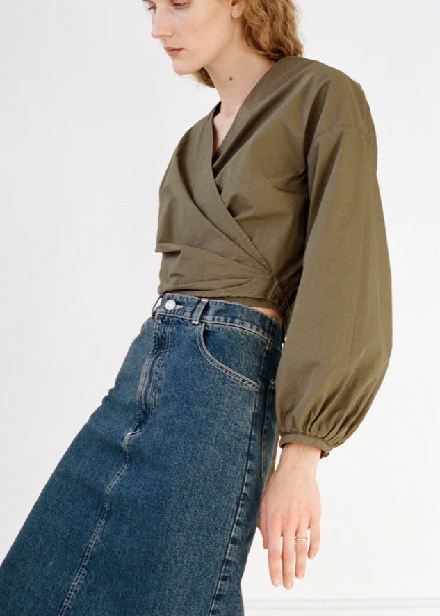 Giverny Blouse in Umber - Shaina Mote