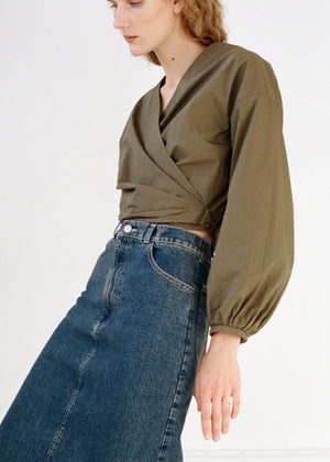 Giverny Blouse in Umber - Shaina Mote
