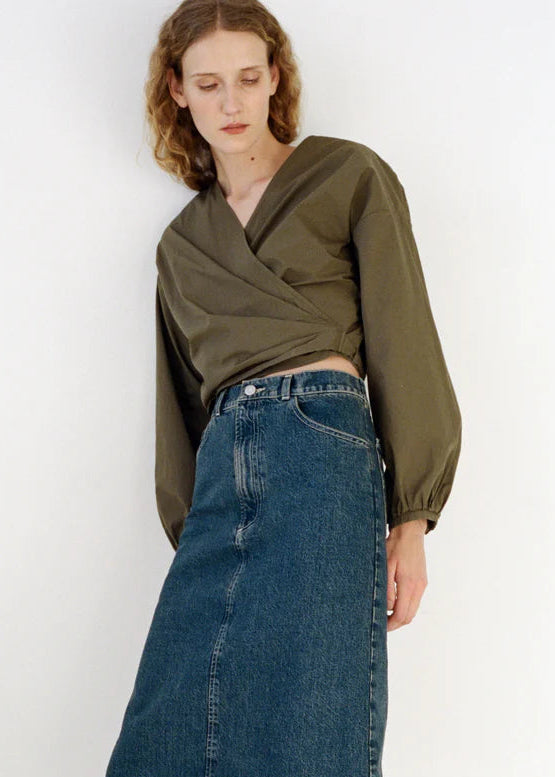 Giverny Blouse in Umber - Shaina Mote