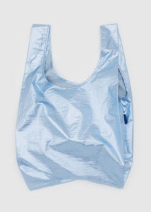 Blue Metallic Baggu