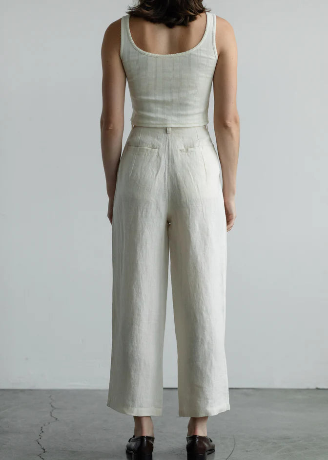 Luca Trouser in Salt - First Rite