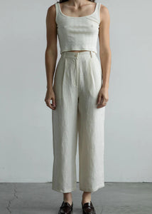 Luca Trouser in Salt - First Rite