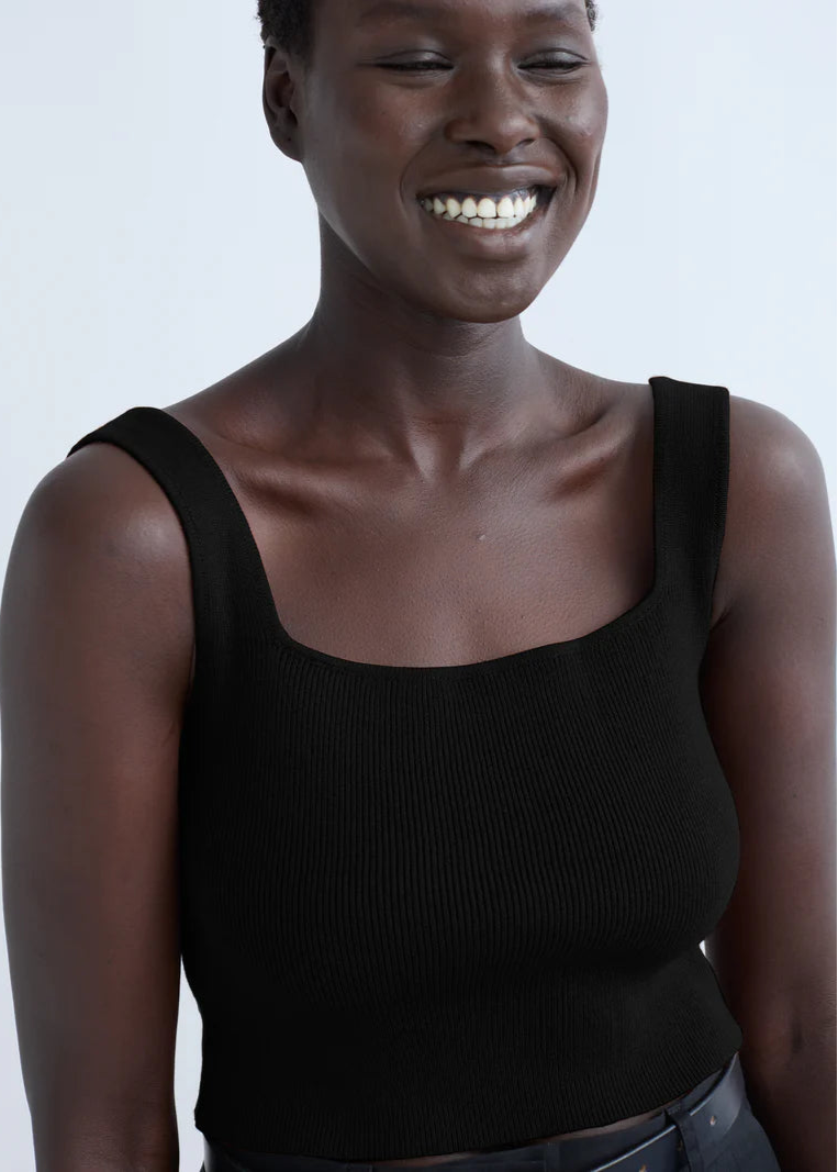 Paz Top in Onyx - Shaina Mote