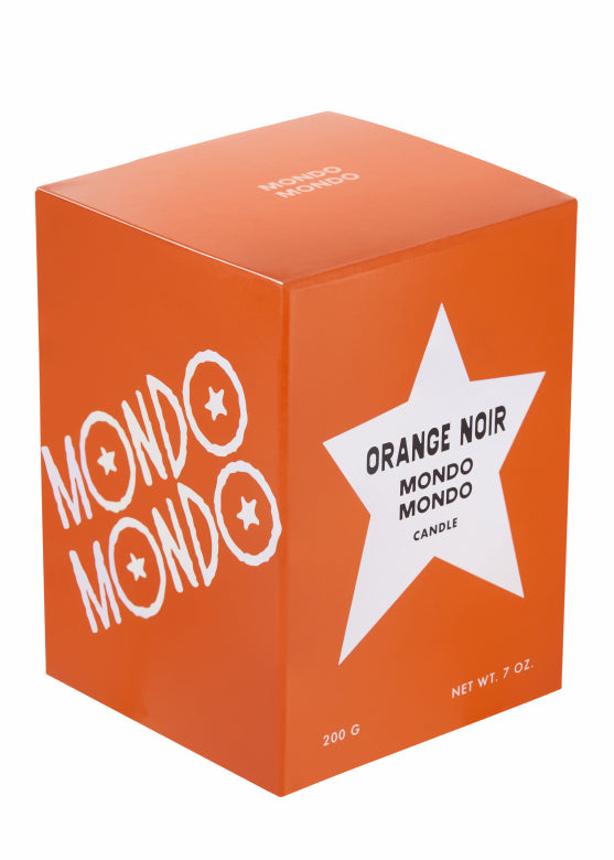 Orange Noir Candle - Mondo Mondo