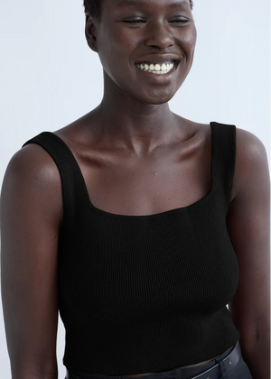 Paz Top in Onyx - Shaina Mote
