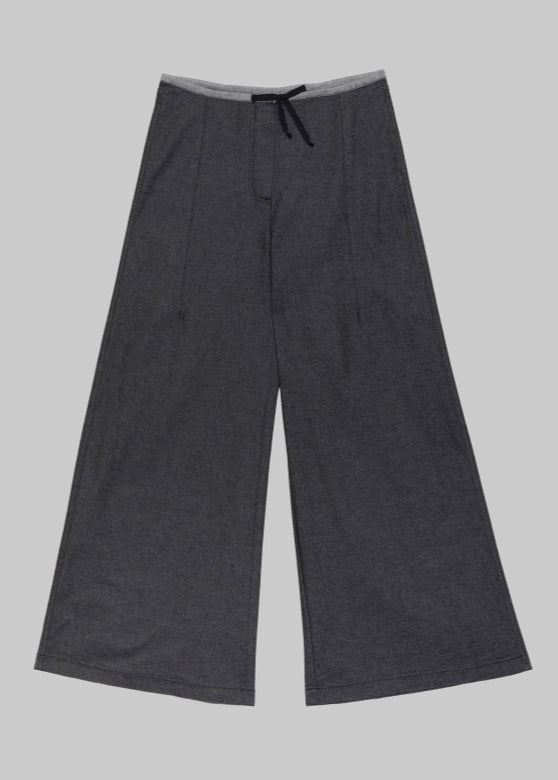 Arthur Loose Pants in Black Denim - Baserange