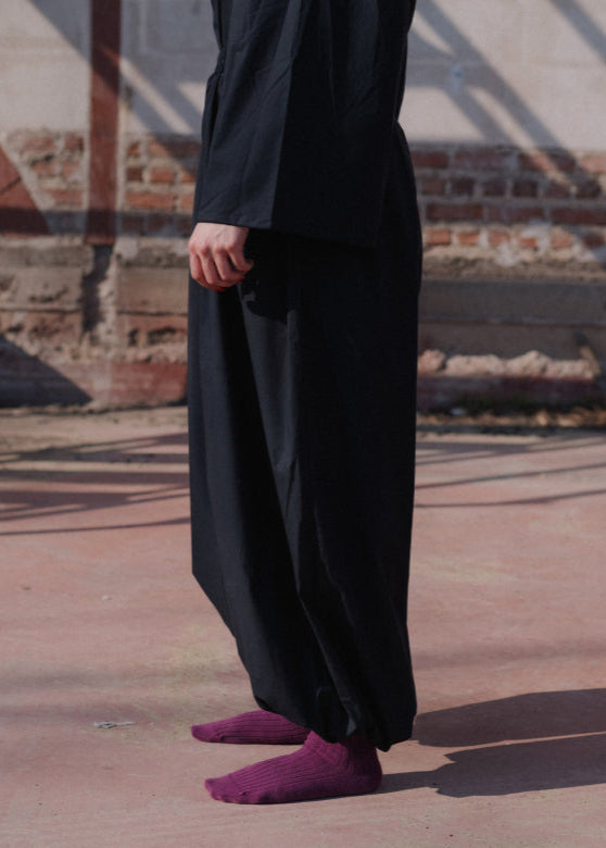Simmon Pants in Black - Baserange