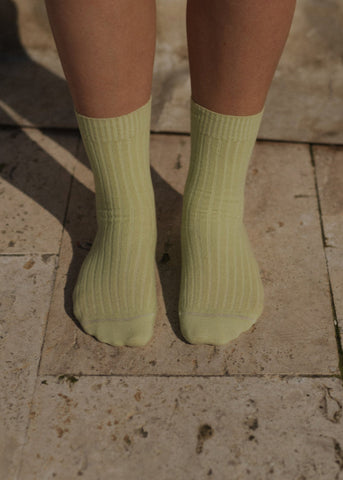 Rib Over Ankle Socks - Baserange