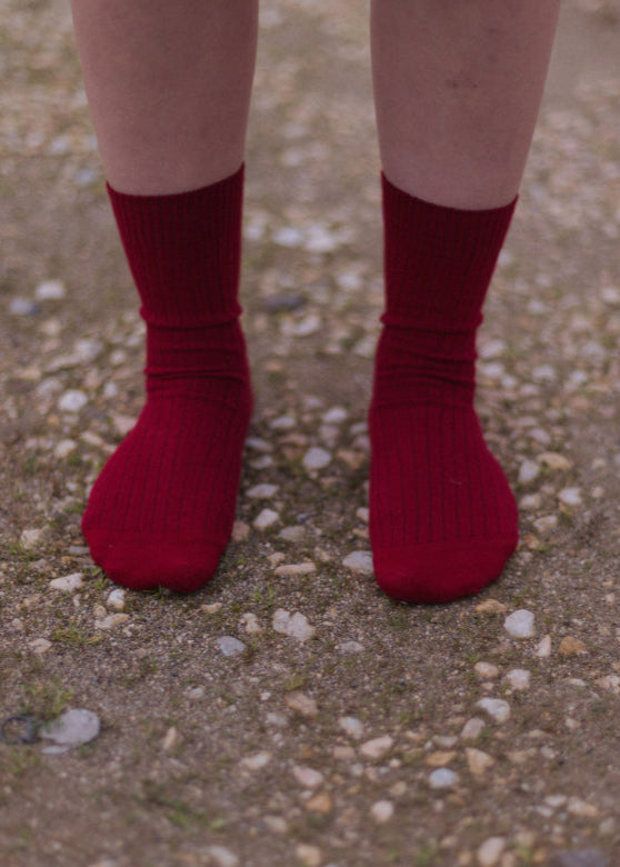 Rib Over Ankle Socks - Baserange