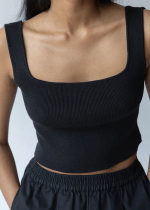 Paz Top in Onyx - Shaina Mote