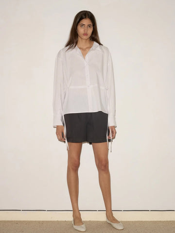 Room Shirt in Pacific Stripe - Deiji Studios