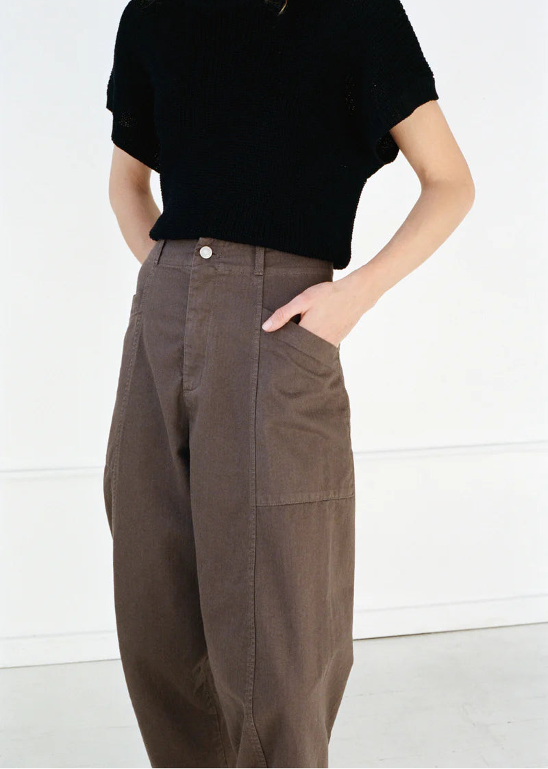 Salina Pant in Ermine - Shaina Mote
