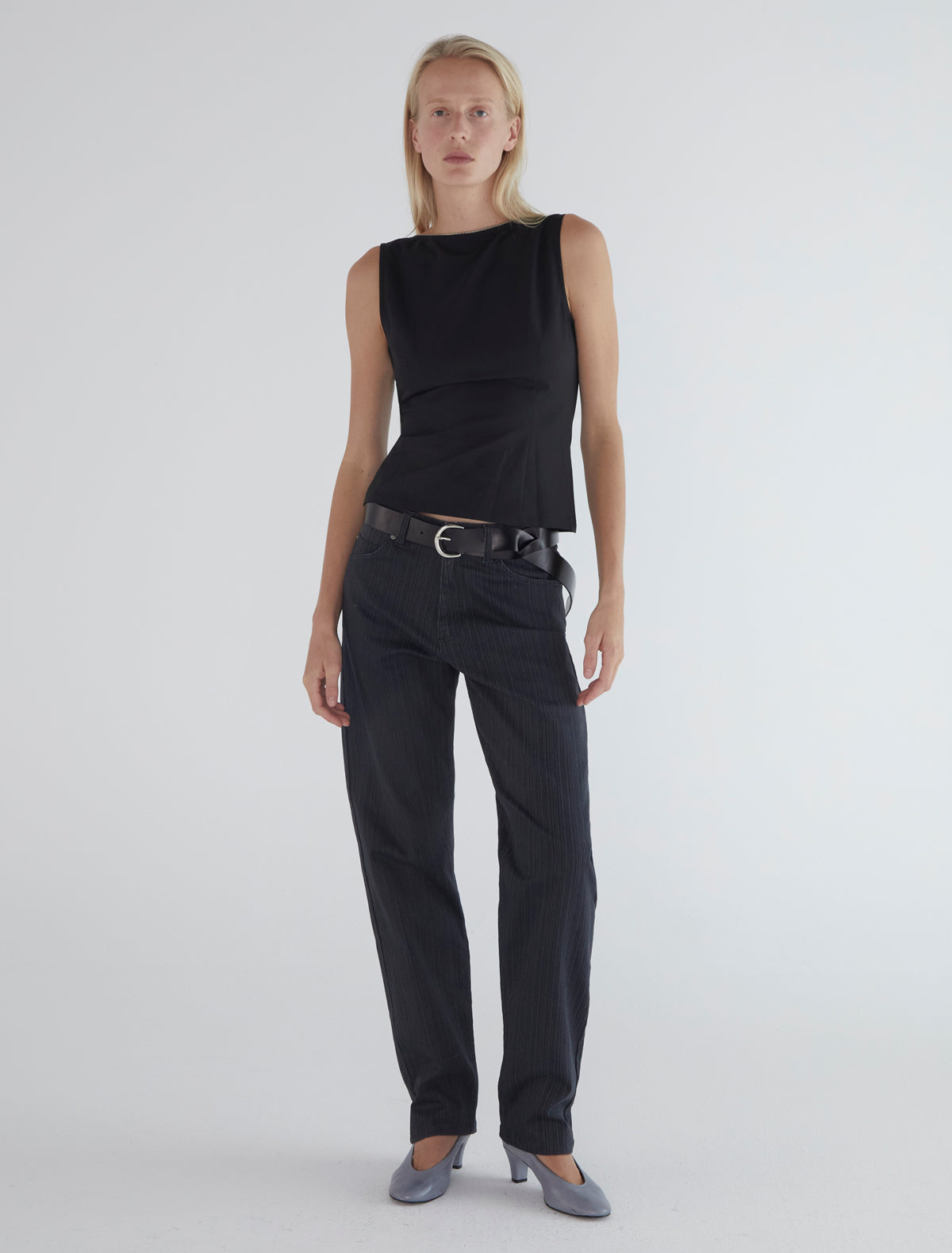 Fase Top in Black - Paloma Wool