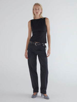 Fase Top in Black - Paloma Wool