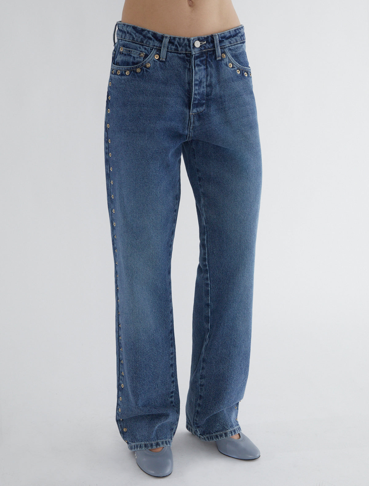 Crowd Jean in Blue - Paloma Wool
