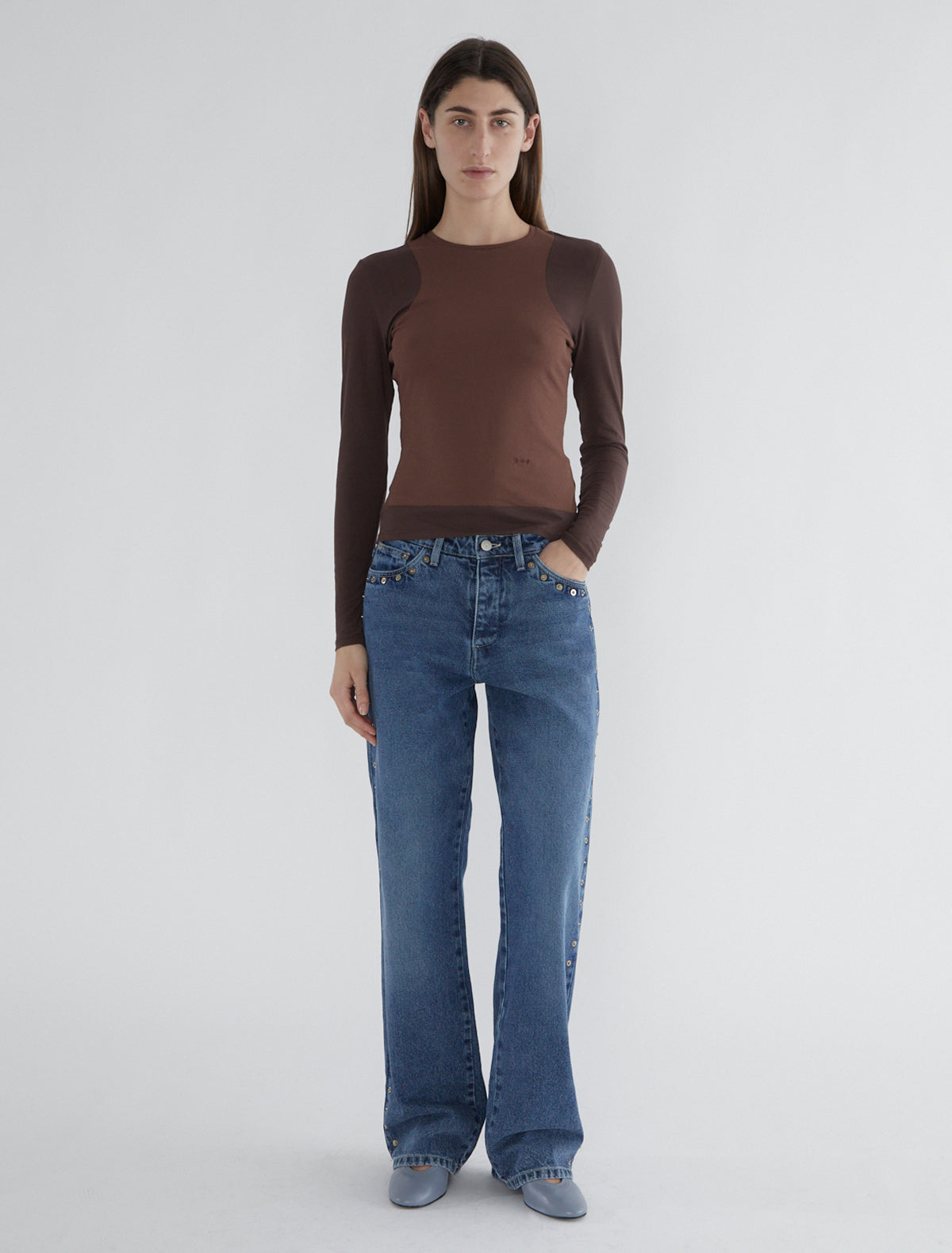 Crowd Jean in Blue - Paloma Wool