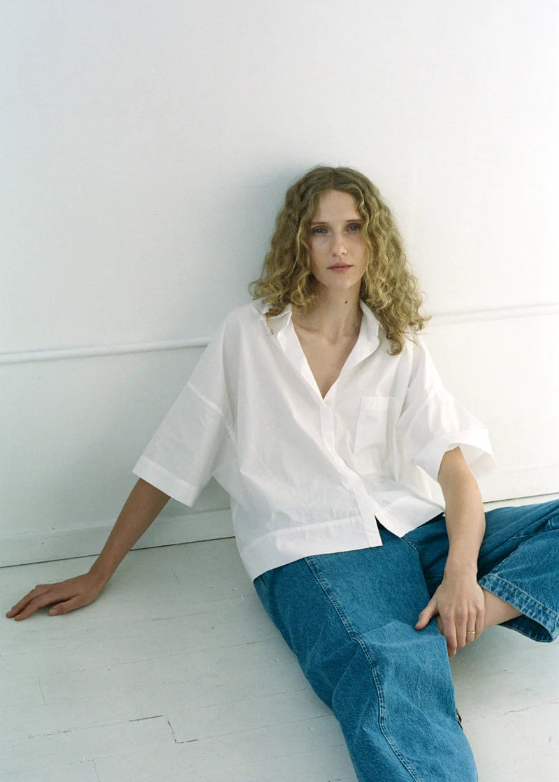 Silas Top in Salt - Shaina Mote