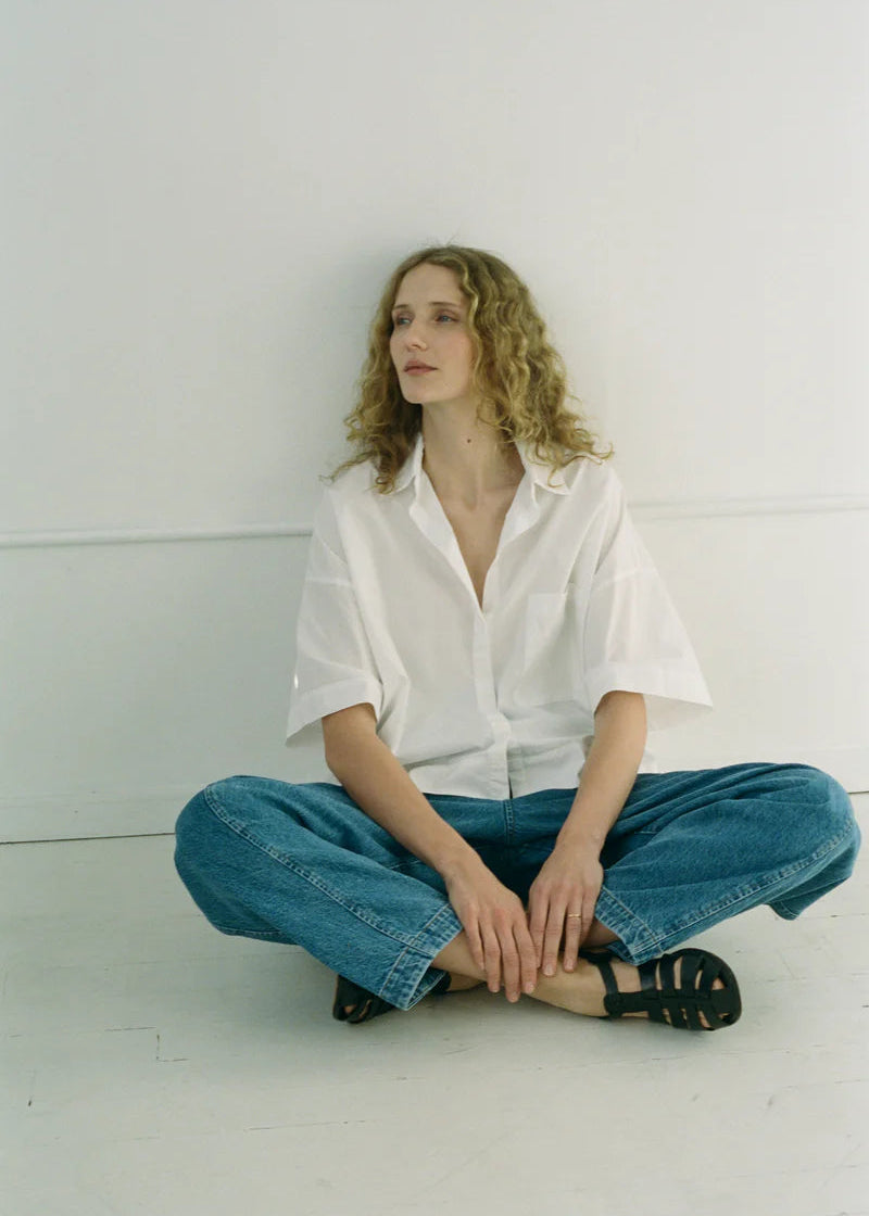 Silas Top in Salt - Shaina Mote