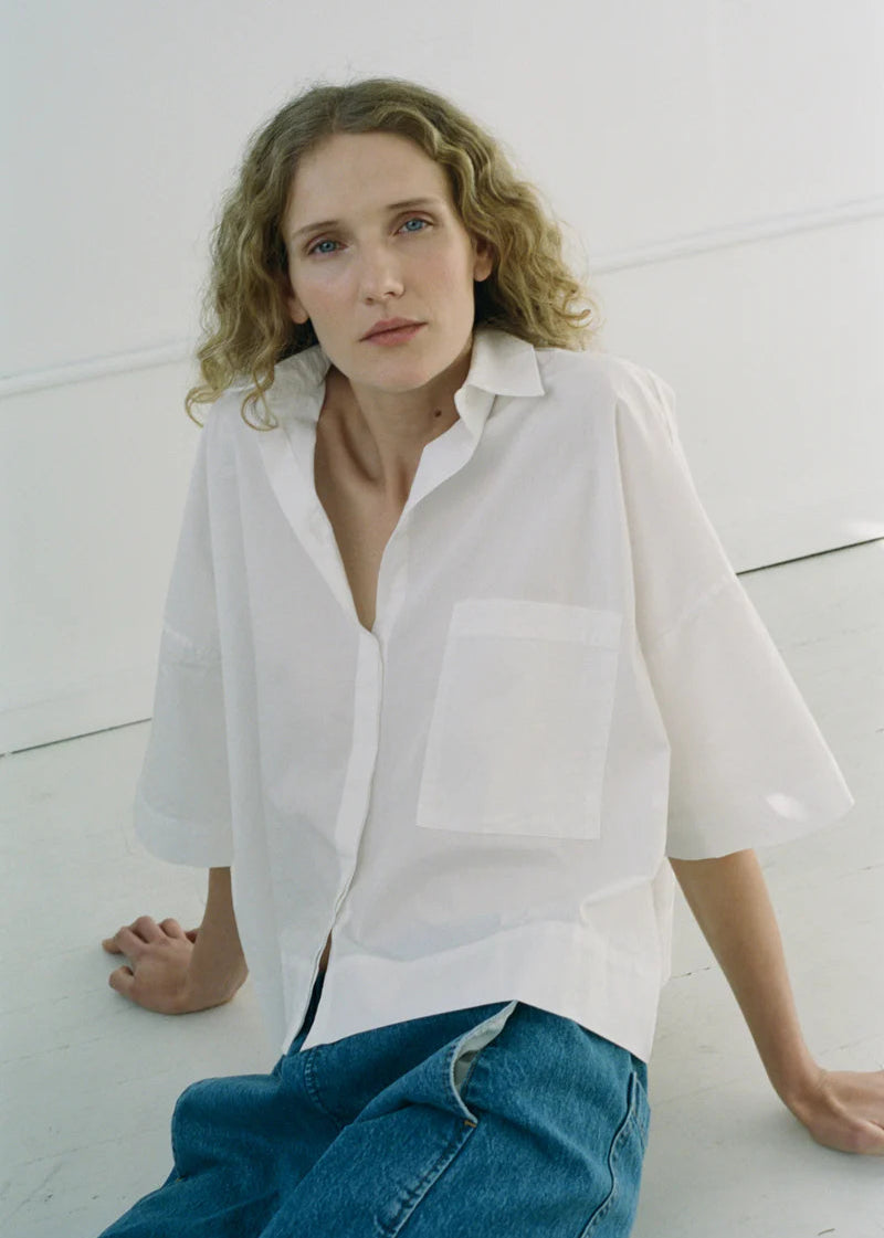 Silas Top in Salt - Shaina Mote