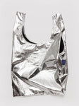 Silver Metallic Baggu