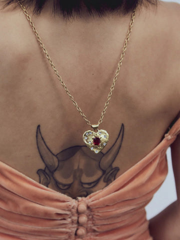 Super Heart Necklace  - Mondo Mondo