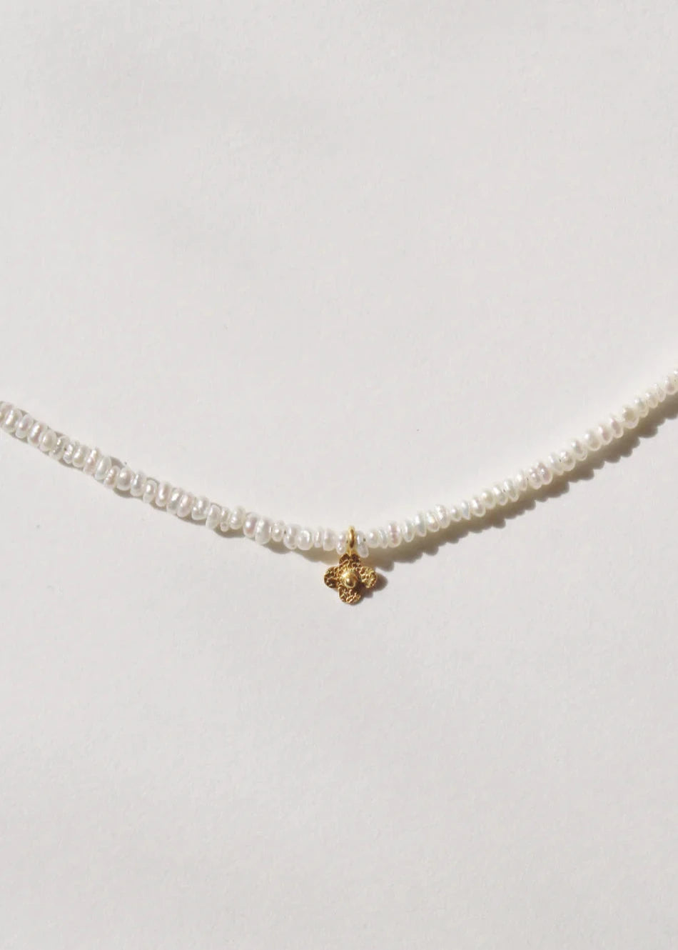 Floral Pendant Necklace - Takara