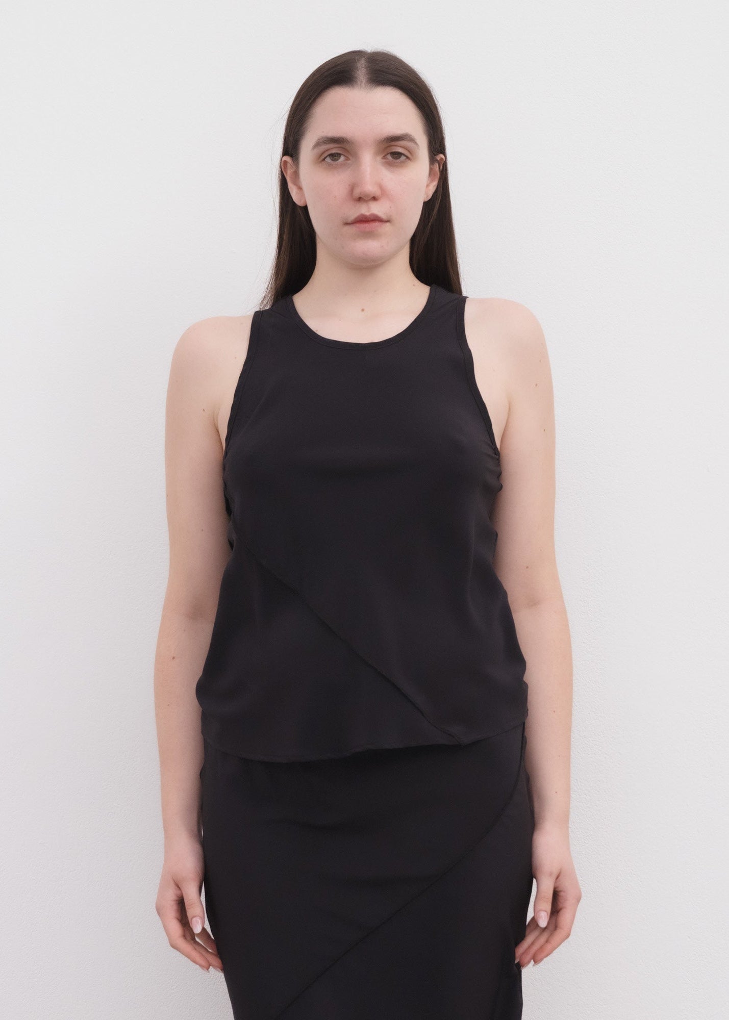 Lava Top in Black Silk - Baserange| Lovecraft Vintage