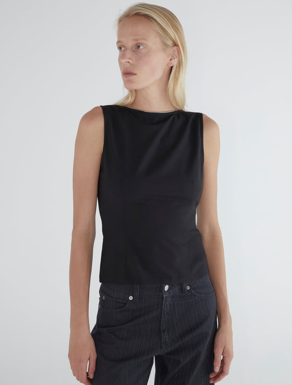 Fase Top in Black - Paloma Wool