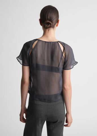 Lira Top in Dark Grey - Paloma Wool
