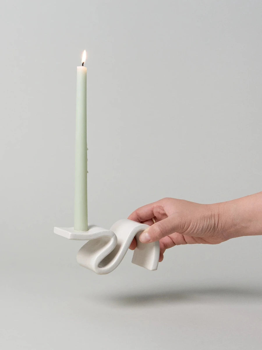 Wei Candlestick - Cream