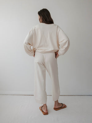 Summer Sweatpant in Natural - Wol Hide